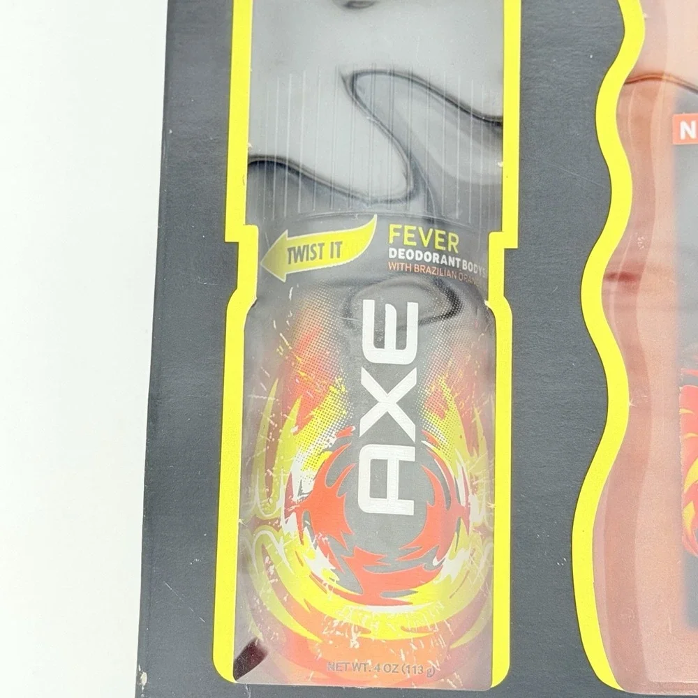 AXE Fever Brazilian Hot Mud Dragonfruit Retired Deodorant Body Spray Shower Gel